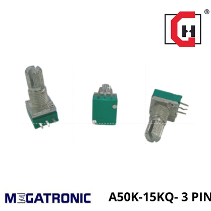 POTENSIO PUTAR INSULATED GH RV097N-A50K-15KQ- 3 PIN PDK