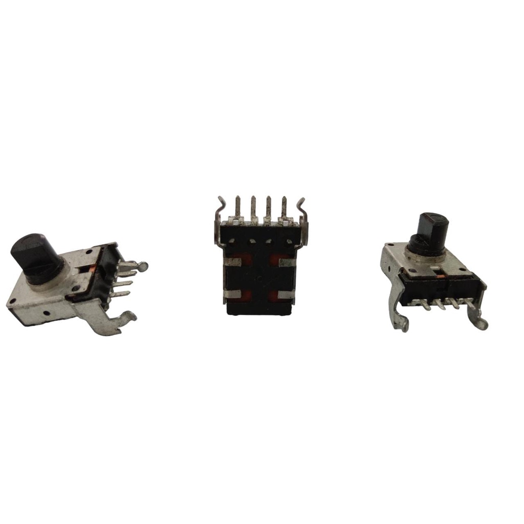 POTENSIO PUTAR METAL SHAFT B10K MONO 4PIN DRAT 1/2 SUPER PENDEK