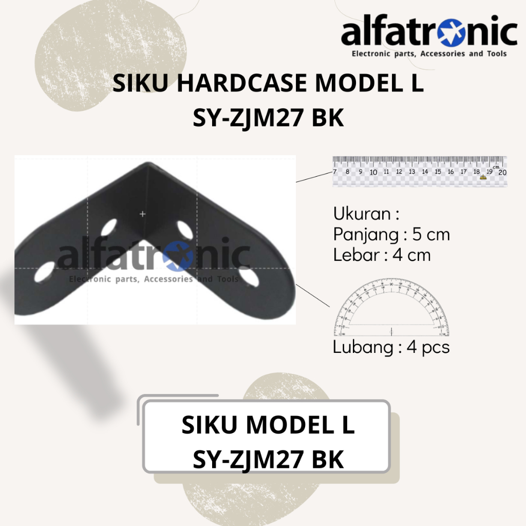 SIKU HARDCASE MERK THANOS MODEL L SY-ZJM27 BLACK