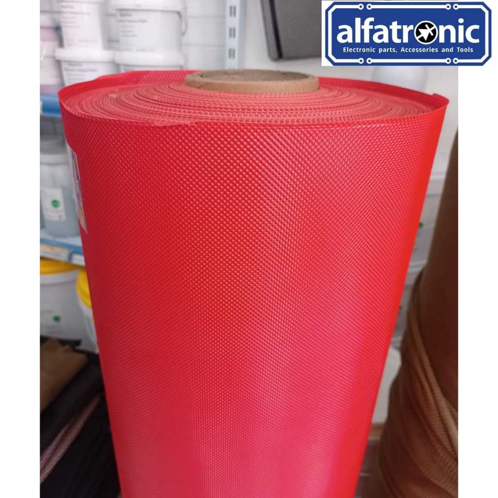 PVC FILM 3D PROFILE K 109-19 HE MERAH PER MTR