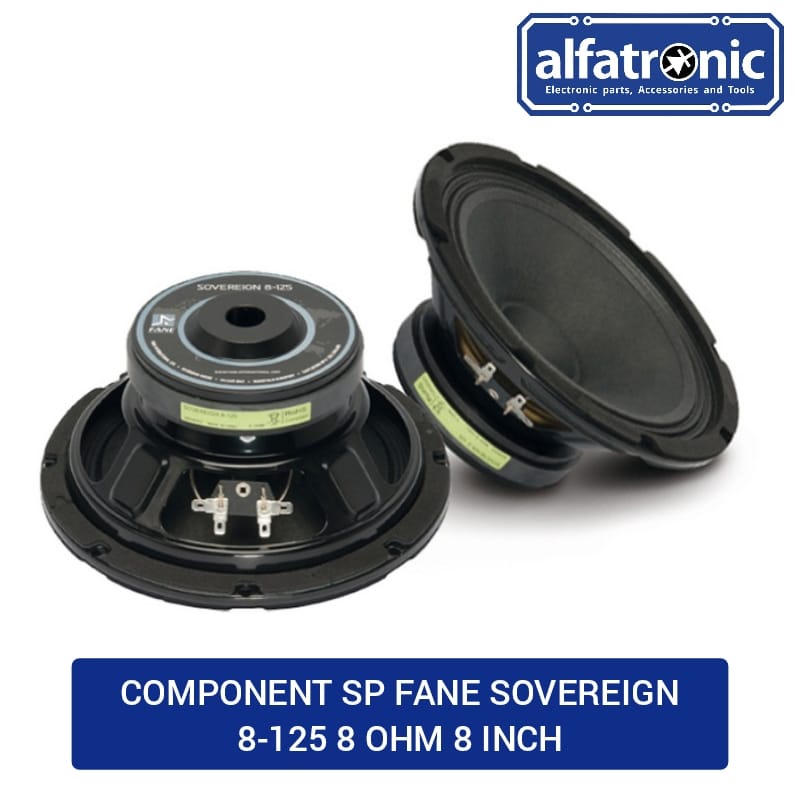 COMPONENT SPEAKER FANE SOVEREIGN 8-125 8 OHM 8 INCH