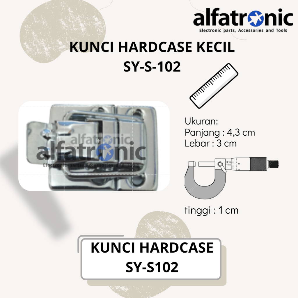 KUNCI HARDCASE KOPER THANOS SY-S102