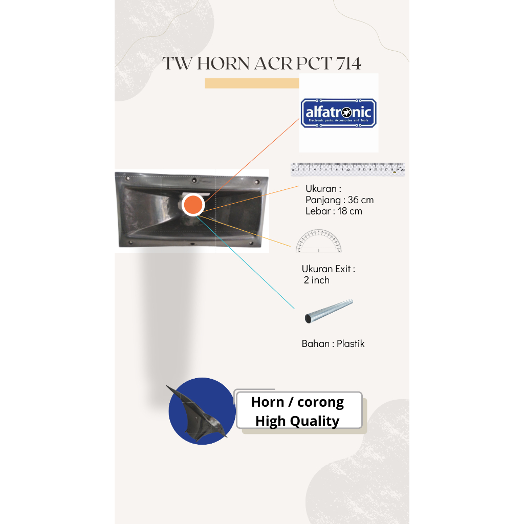TW HORN ACR PCT 714