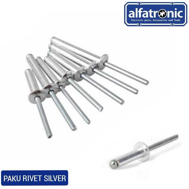 Paku RIVET THANOS SY-LD 5 x 12 SILVER @1000 PCS
